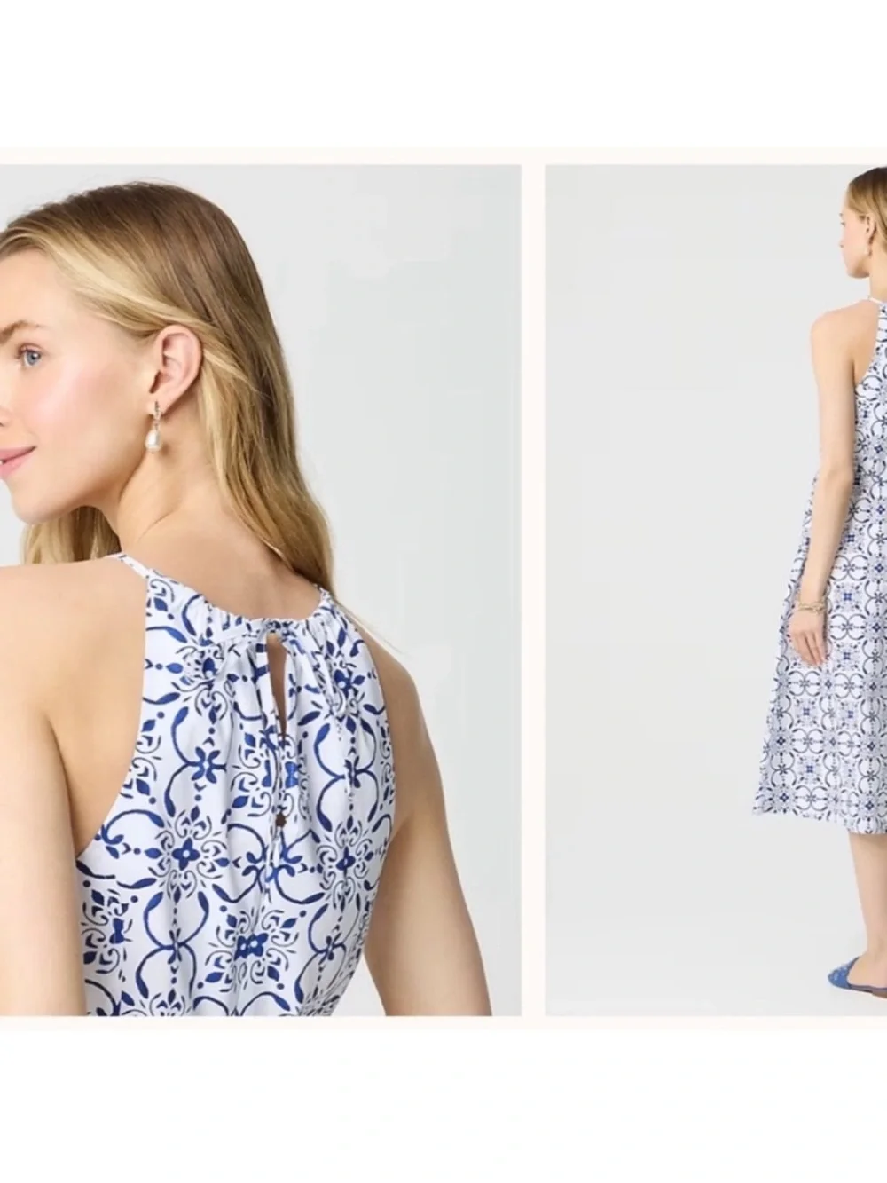 J. Crew Poplin Dress